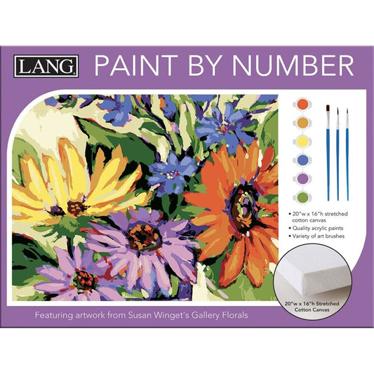 Paint By Numbers-Gallery Florals