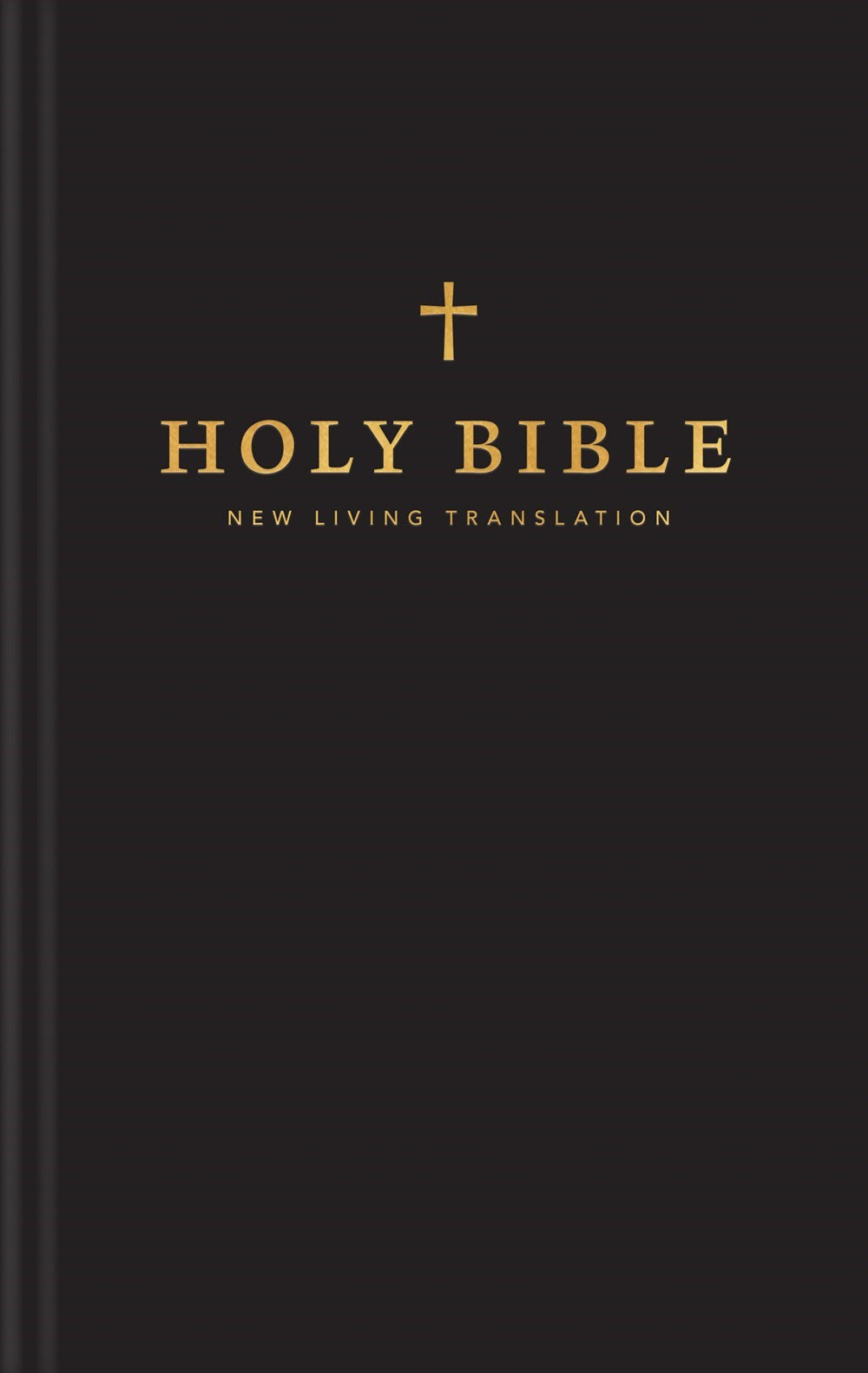 NLT Church Bible-Black Hardcover