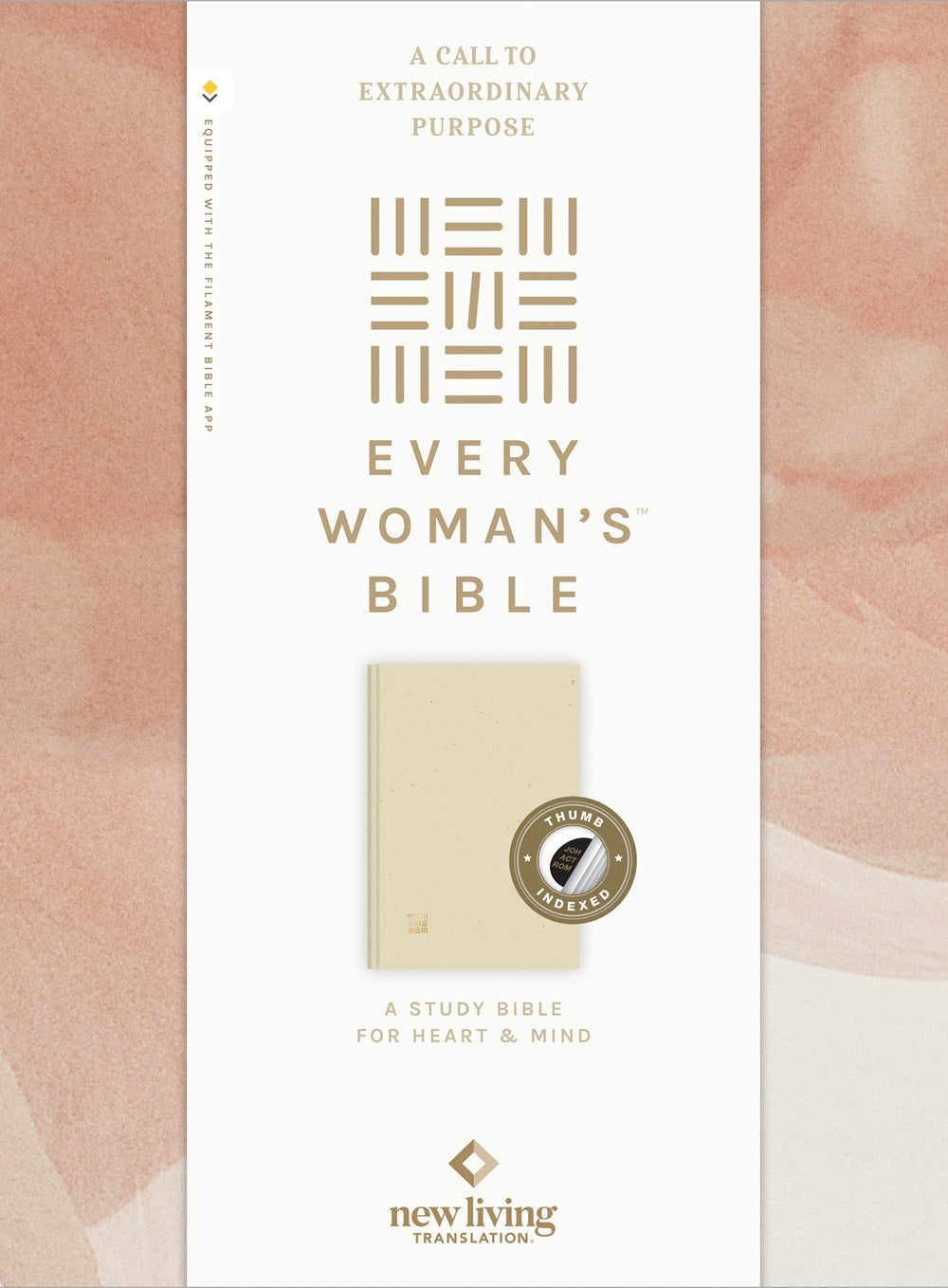 NLT Every Woman's Bible Filament-Enabled Edition-Hardcover Indexed