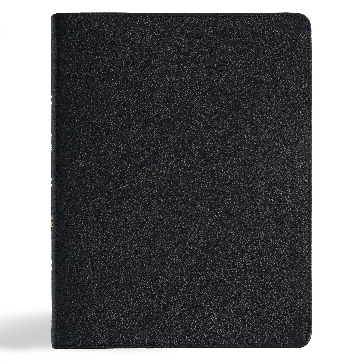 CSB Men Of Character Bible (Revised & Updated)-Black Genuine Leather