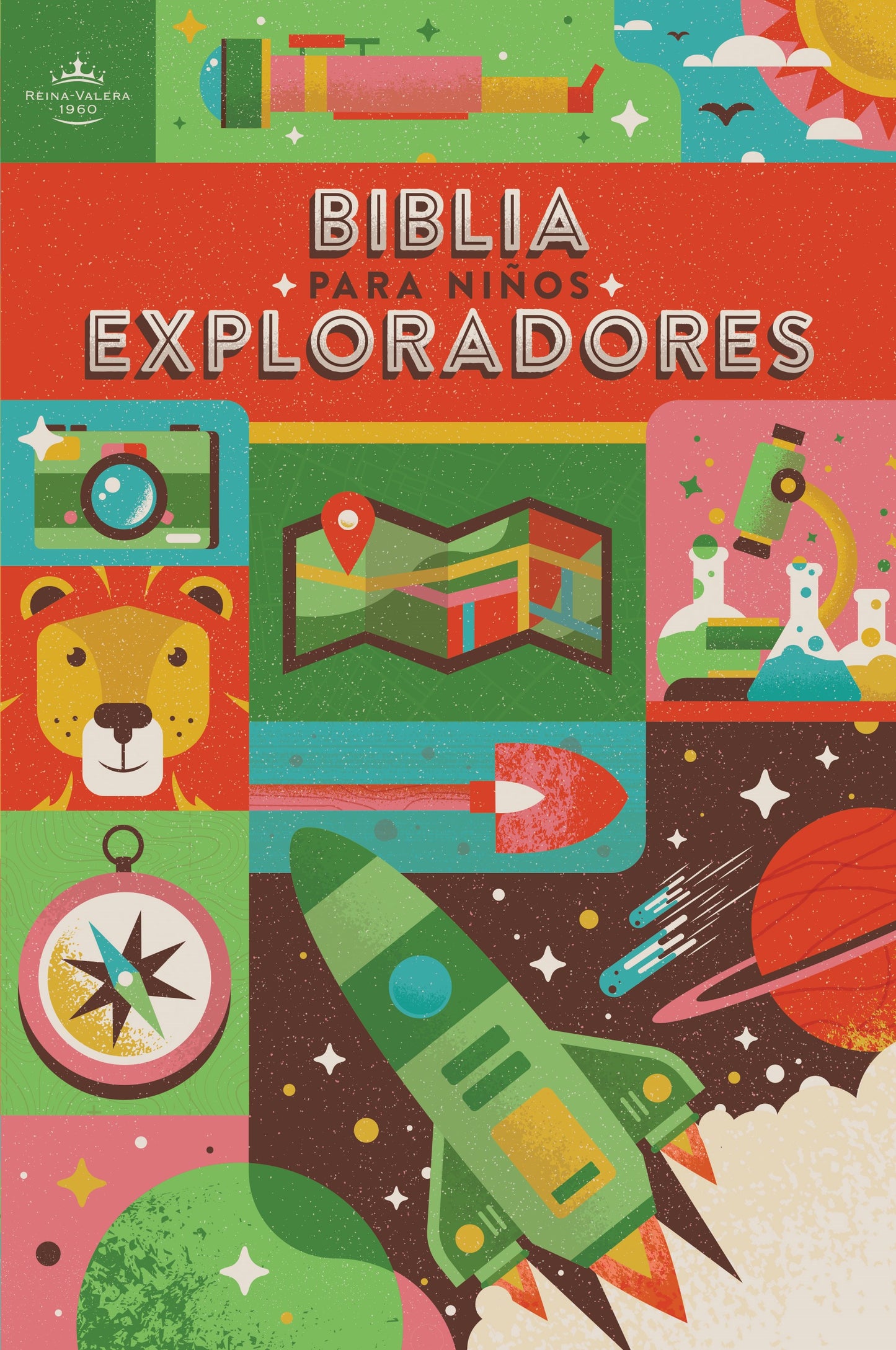 RVR 1960 Biblia para Ninos Exploradores (Kid's Explorer Bible)-Hardcover