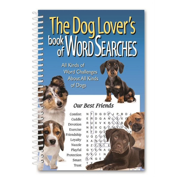 The Dog Lover's Book Of Word Searches