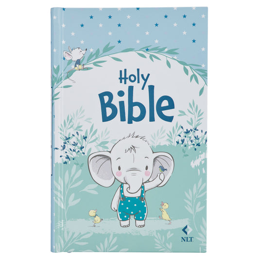 Bible NLT For Infants-Hardcover-Blue