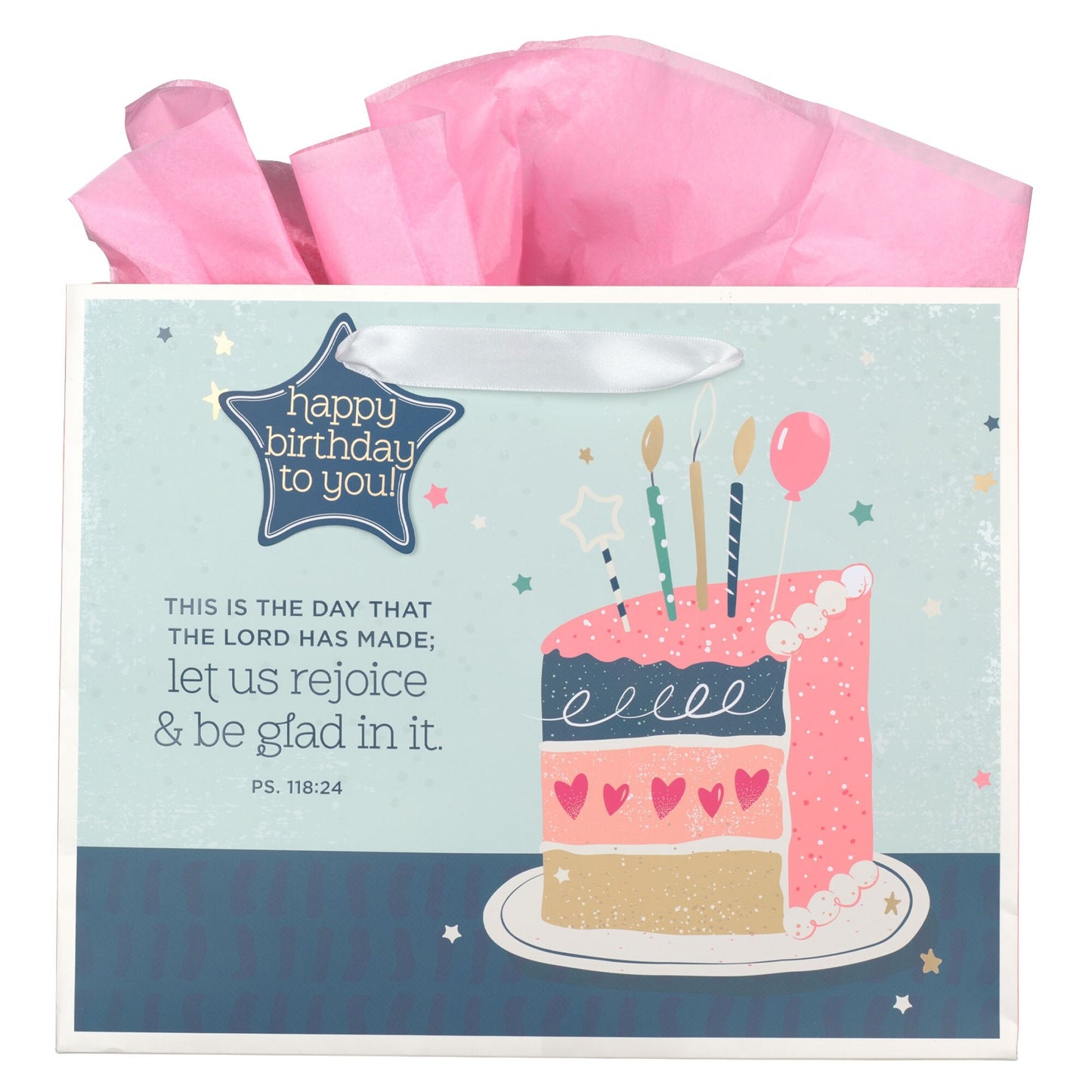 Gift Bag-Large-Landscape-Rejoice & Be Glad-Ps. 118:24