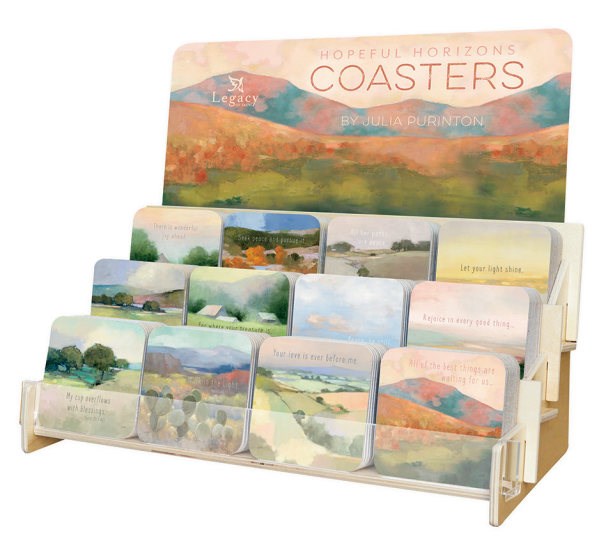 Coaster Collection-Hopeful Horizons (12 Coasters In 12 Designs) (Display ORD SPY#120359)