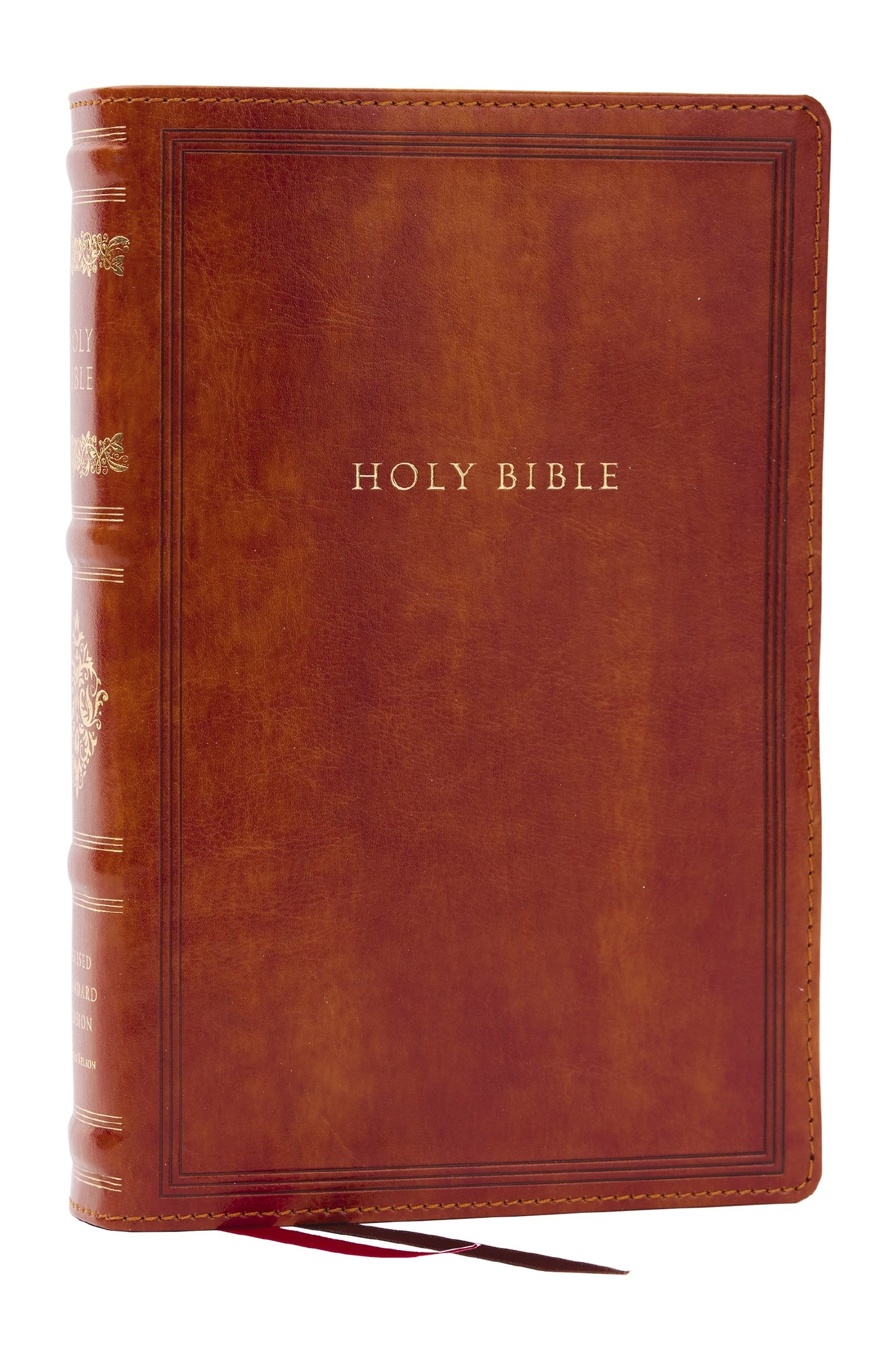 RSV Personal Size Bible (Sovereign Collection)-Brown Leathersoft