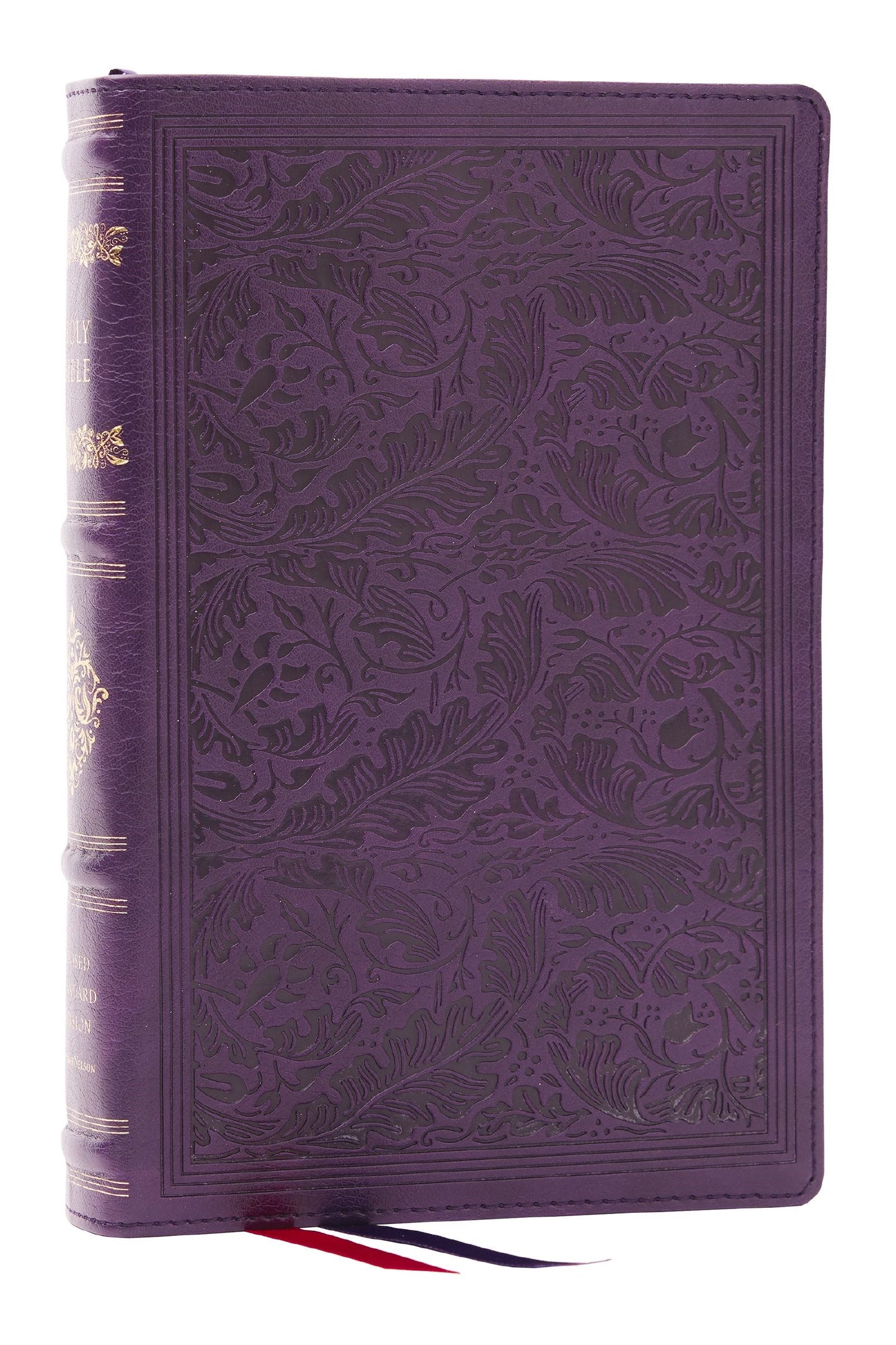 RSV Personal Size Bible (Sovereign Collection)-Purple Leathersoft