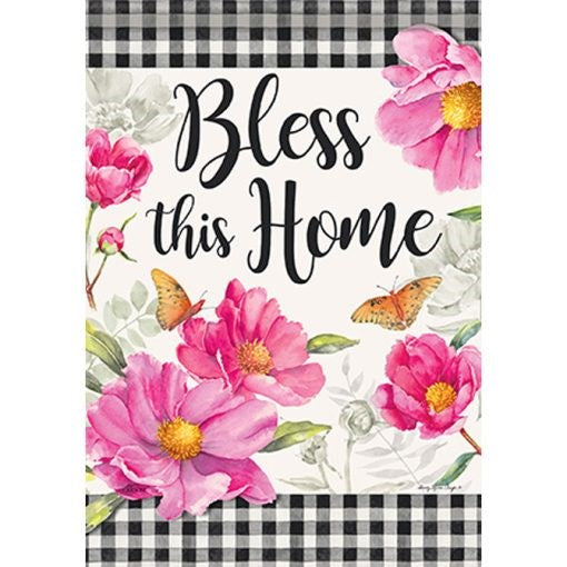 Flag-Garden-Durasoft-Peony Spring (12.5" x 18")