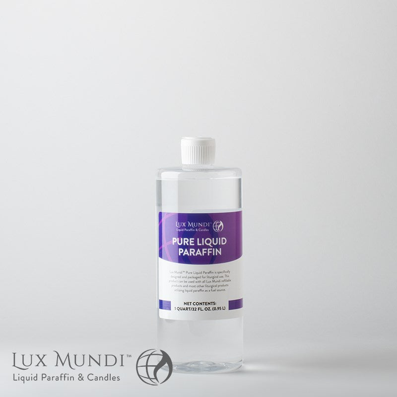 Lux Mundi Pure Liquid Paraffin-32 Oz (Quart) Bottle (Pack of 4)