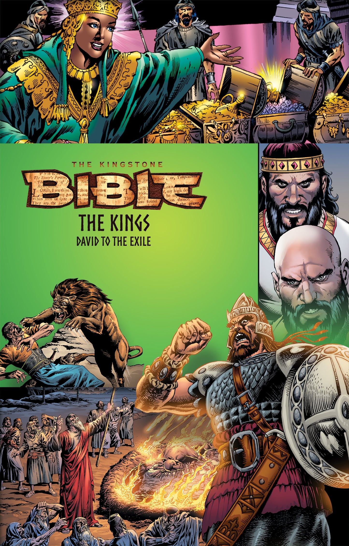 The Kingstone Bible Volume 3: The Kings (Graphic Novel)-Softcover