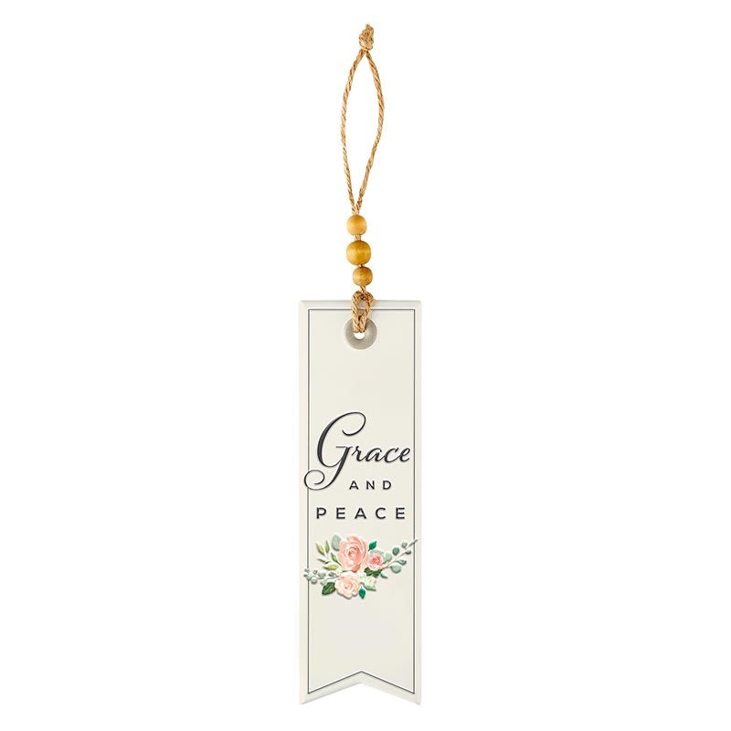 Wall Decor-Grace And Peace (10" x 3")