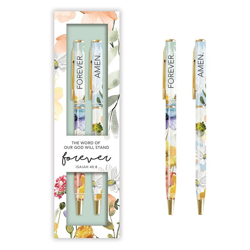Pen Set-The Word Of Our God (Set Of 2)