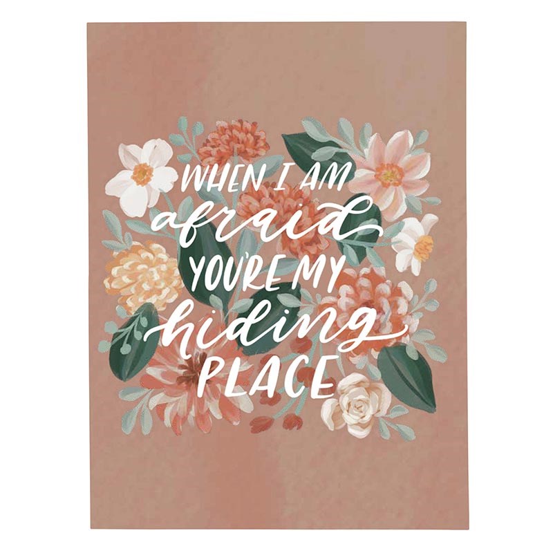 Speaker Notes-You're My Hiding Place (6" x 8")