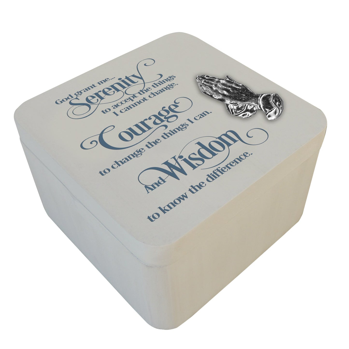 Keepsake Box-Serenity (4" x 4" x 2.5")