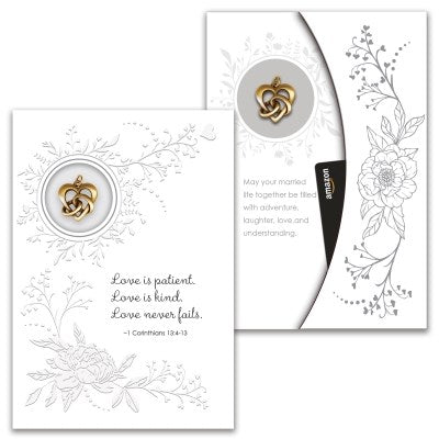 Greeting Card-Money Holder W/ Charm-Wedding