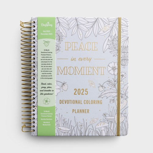2025 Peace In Every Moment Premium Devotional Planner-U1747