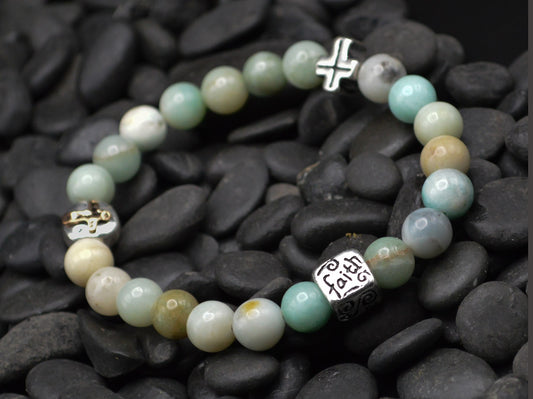 Bracelet-Eden Merry-Beaded-Cross/Faith