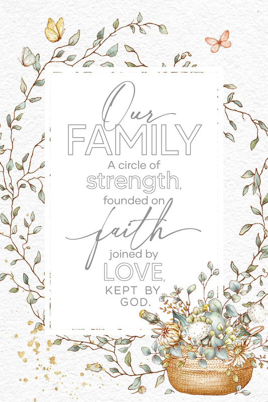 Plaque-Everyday-Our Family (6 x 9)