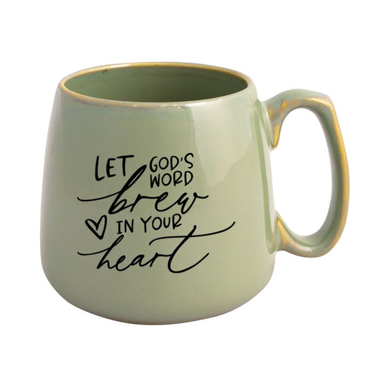 Designer Mugs-Heirloom-Let God's Word Brew