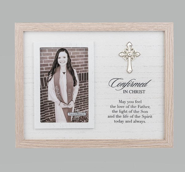 Photo Frame-Confirmed In Christ (Holds 4x6 Photo)