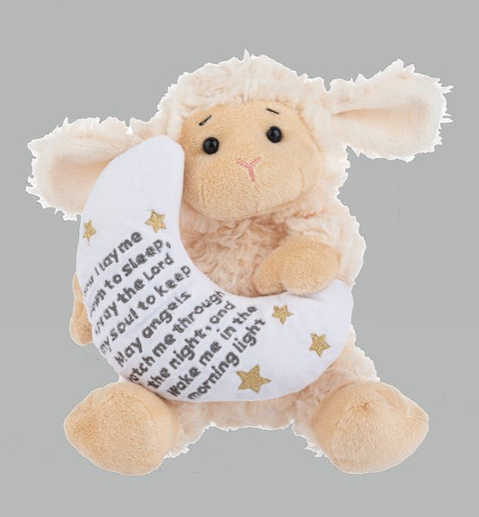Plush-Bedtime Prayer Lamb (7")
