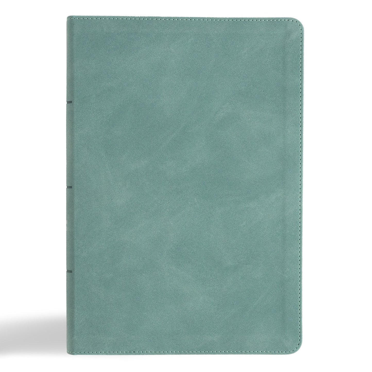 CSB Giant Print Single-Column Bible-Earthen Teal SuedeSoft LeatherTouch