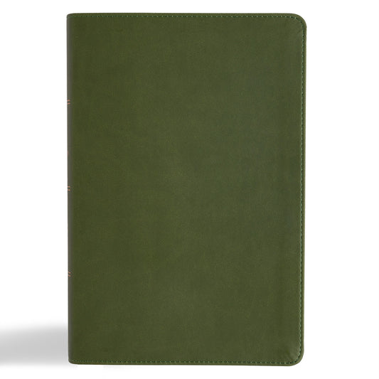 CSB Oswald Chambers Bible-Olive LeatherTouch
