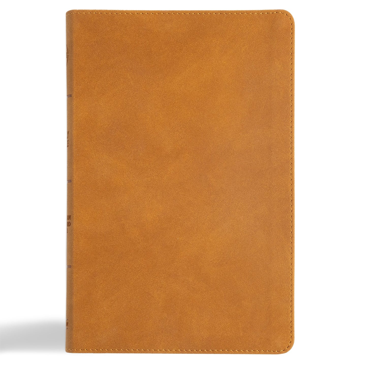 CSB Thinline Bible  Digital Study Edition-Camel SuedeSoft LeatherTouch