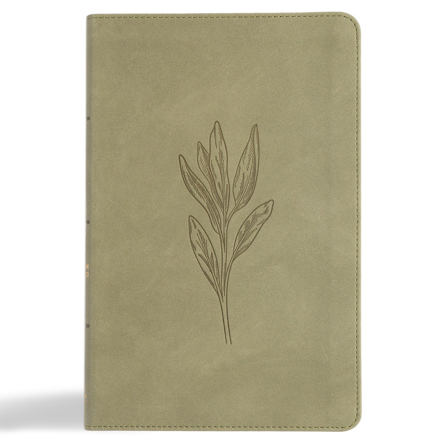 CSB Thinline Bible  Digital Study Edition-Sage SuedeSoft LeatherTouch
