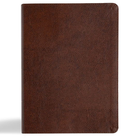 KJV Study Bible/Large Print Edition-Brown Bonded Leather