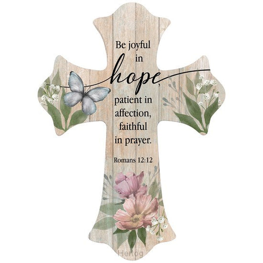 Wall Cross-Hope (10.5")