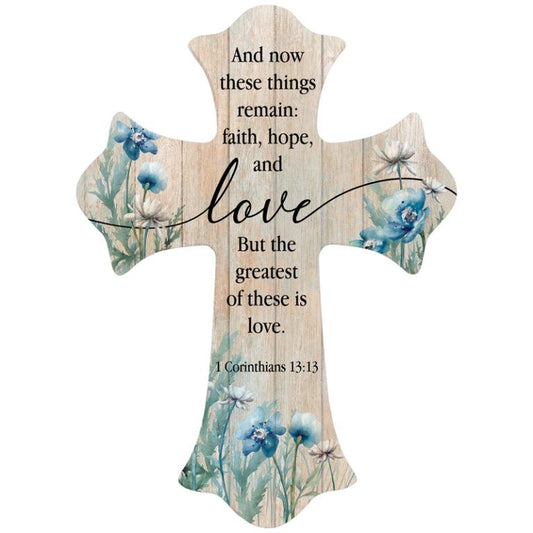 Wall Cross-Love (10.5")