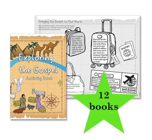 Exploring The Gospel Activity Book (Pack Of 12)