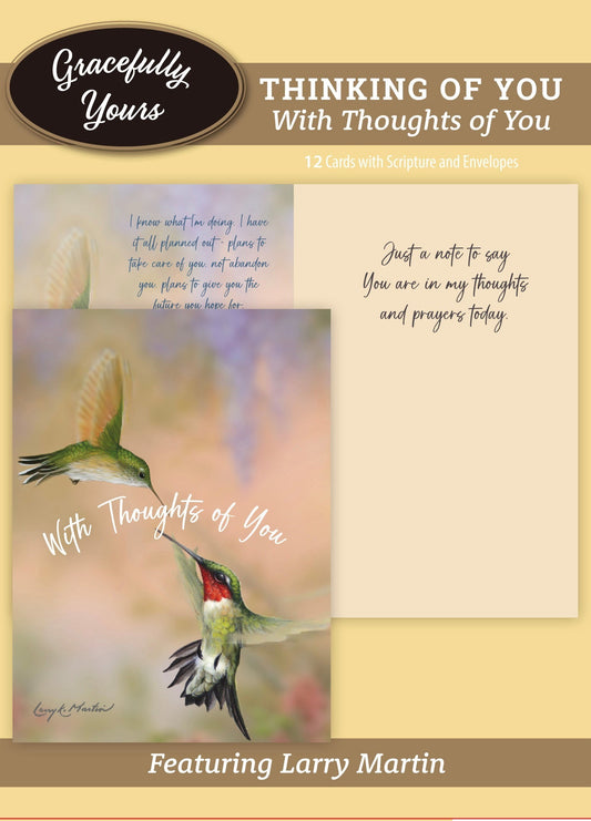 Card-Boxed -Gracefully Yours Thinking of You 296