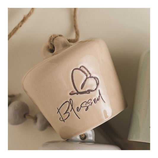 Ceramic Bell-Sand-Blessed (Small)