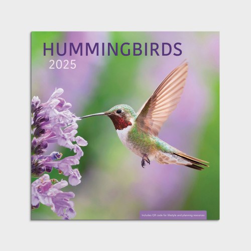 2025 Wall Calendar-Hummingbirds