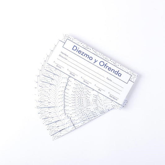 Offering Envelopes-Tithe & Offering (Spanish) (Pack Of 100)