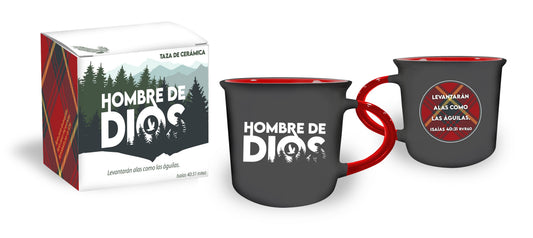 Spanish-Mug-Man Of God: Renewed For Life (Isaiah 40:31)