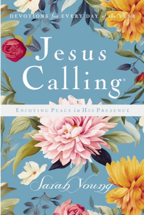 Jesus Calling (CBA Indie Exclusive)-Floral Padded Hardcover