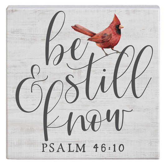 Gift-a-Block-Be Still Cardinal (5.25" x 5.25")