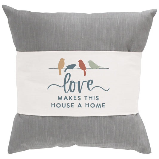 Pillow Hug-Love Makes Home (35.25" x 7.25")