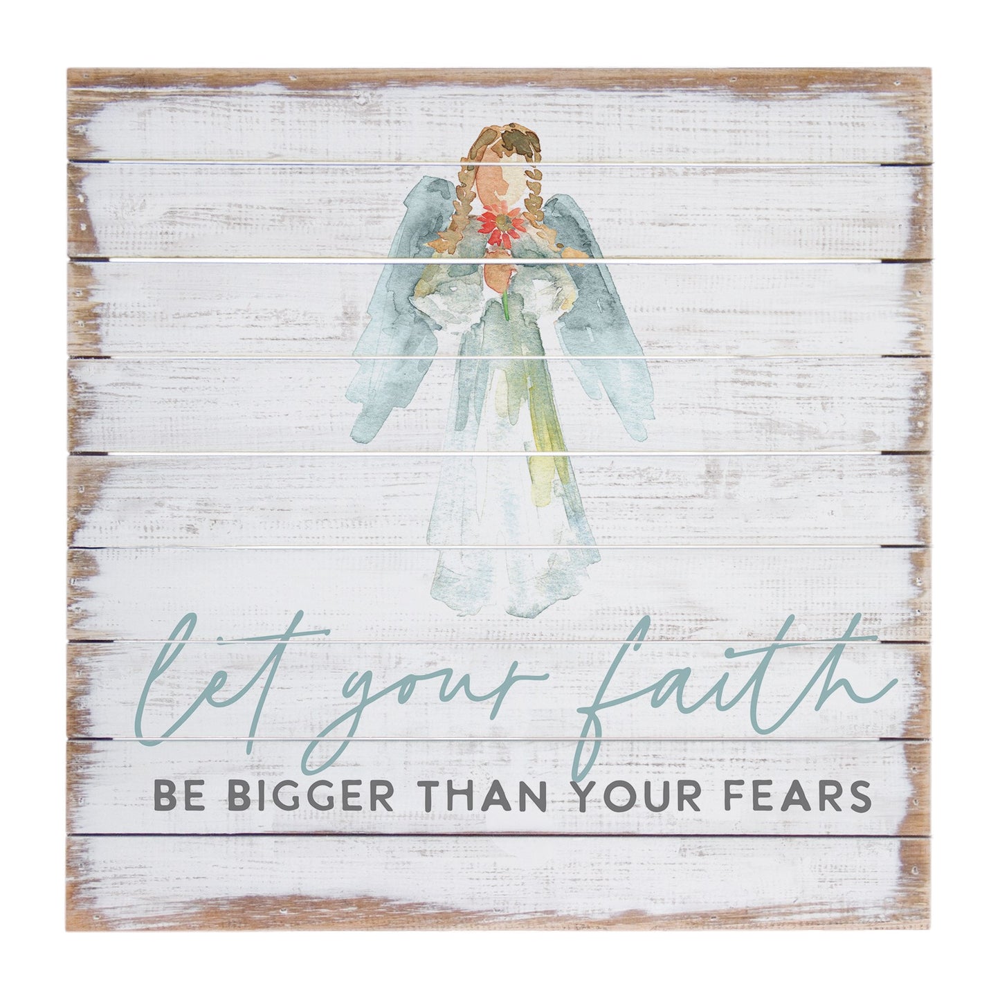 Perfect Pallet-Faith Bigger Fears (14" x 14")