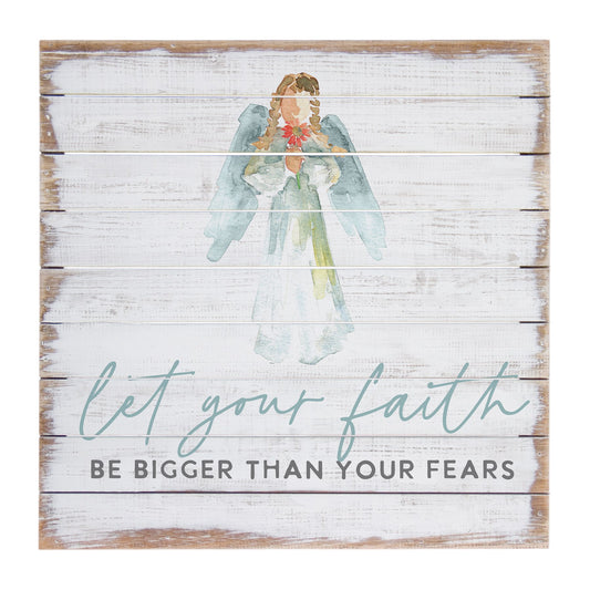 Perfect Pallet-Faith Bigger Fears (14" x 14")