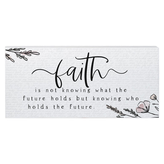 Inspire Board-Faith Not Knowing (12" x 5.5")