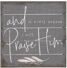 Petite Pallet-Praise Him (8" x 8")