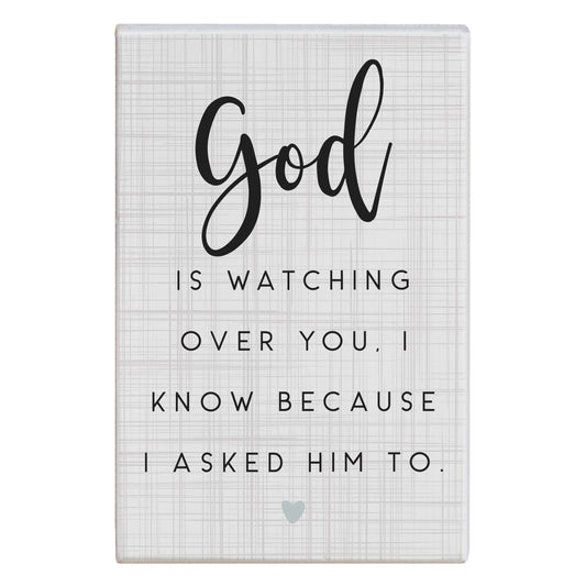 Small Talk Rectangle-God Watching You (3.5" x 5.25")