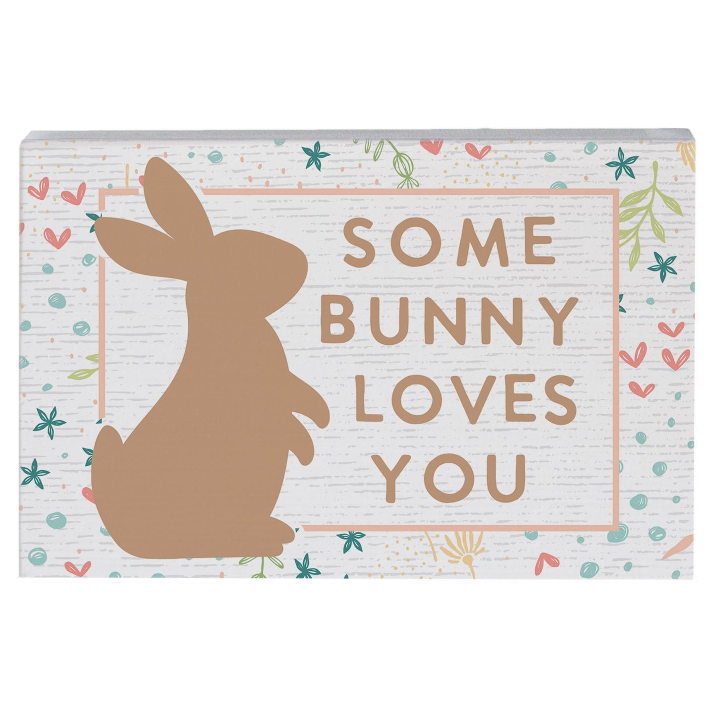 Small Talk Rectangle-Some Bunny Loves You (5.25" x 3.5")