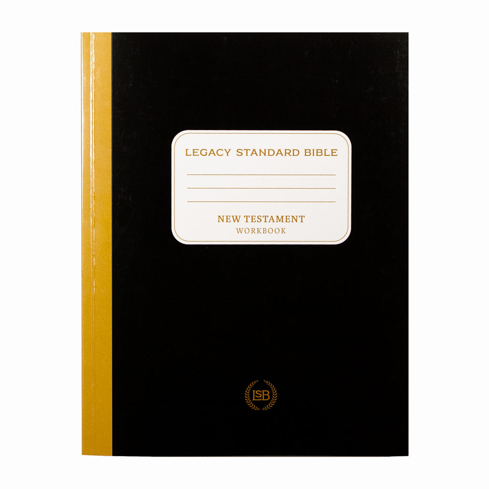 LSB Legacy Standard Bible  New Testament Workbook-Softcover