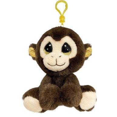 Plush-Cutie Pet-Tudies Backpack Clip-Monkey