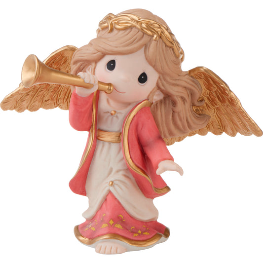 Figurine-Bringing Good News Of Great Joy (Angel)